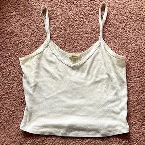 White Crop Top